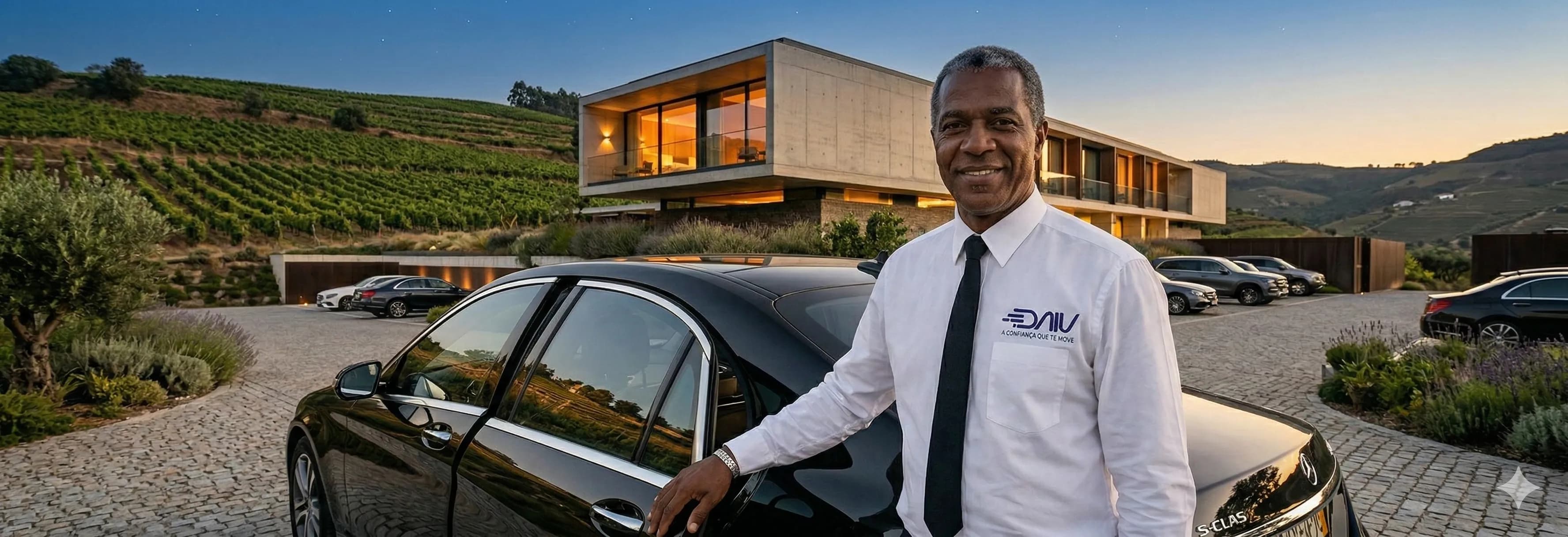 Operação DAIV com veículo executivo