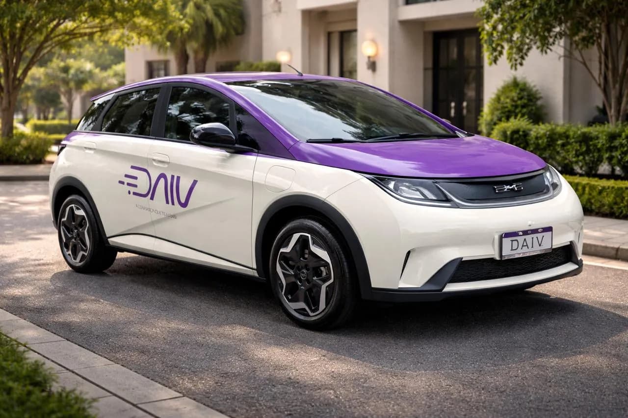 Veículo executivo DAIV pronto para atendimento